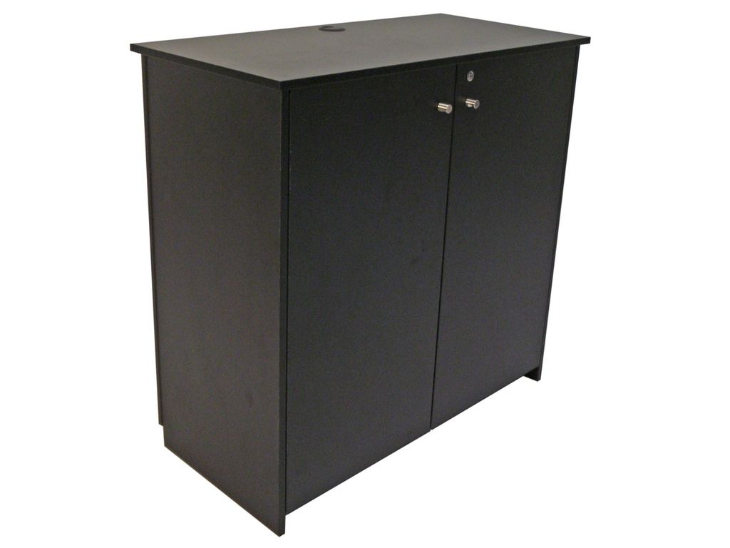 Puidoux | Black lockable counter