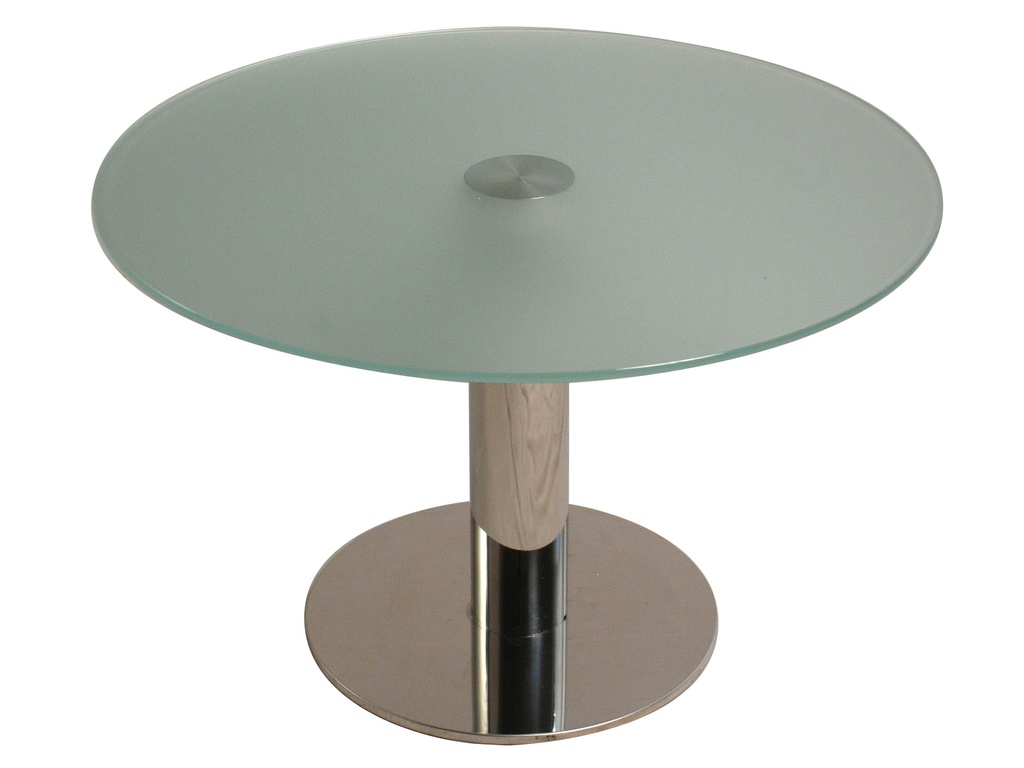 Table Satigny basse | Ronde en verre | H50xD60cm