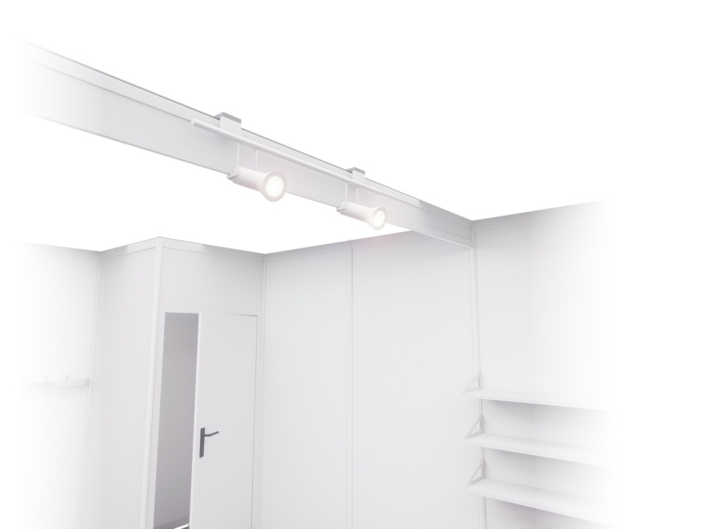 Rail supplémentaire avec 2 spots LED