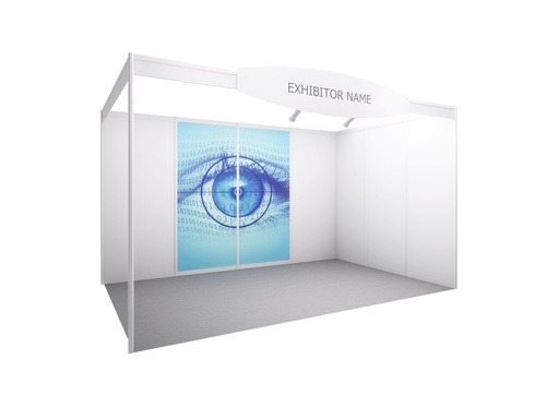 Printed vinyl on wall (Panel L100x250cm)